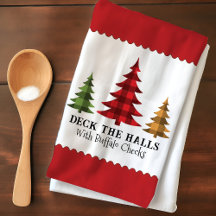 Búfalos Russos Verificam Árvores de Natal