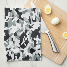 Pano De Prato Camuflagem de poeiras de neve