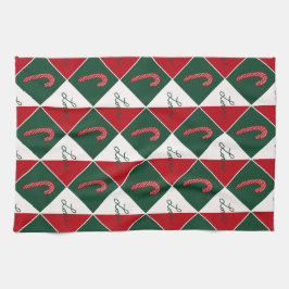 Pano De Prato Canes de Amor e Doces