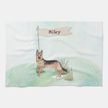 Cão Pet do German shepherd de Nome Personalizado