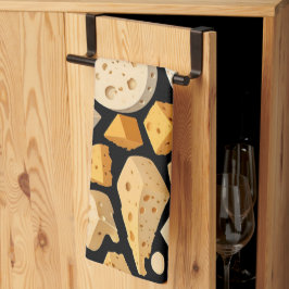 Pano De Prato Cheese Pieces With Natural Holes Cute Pattern 