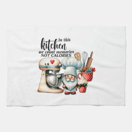 Pano De Prato Chef Gnomo Contamos Memórias Não Calorias