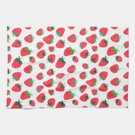 Pano De Prato Cheio de Morangos