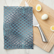 Ciano desenhado que parece um emaranhado de redes 