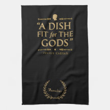 Citação do Chef Dourado Elegante: Ajustado para os