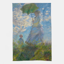 Claude Monet Mulher com Parasol
