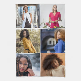 Pano De Prato Colagem de Fotografias do Design 6