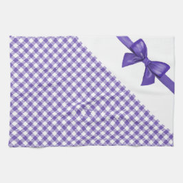 Pano De Prato Comédia Culinária Encantadora: O Vichy Roxo