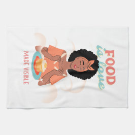 Pano De Prato Comida é o amor tornado visível