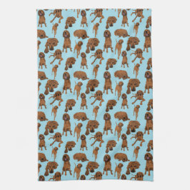 Pano De Prato Coonhound Redbone