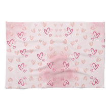 Corações cor-de-rosa