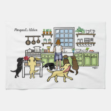 Cozinha de Mãe Labrador