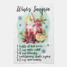 Cute Winter Sangria Christmas Drink Recebe