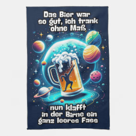 Pano De Prato Das Bier im Kopf