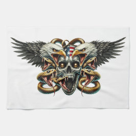 Pano De Prato Der Adler und Schlangen Gott der Finsternis Dämon