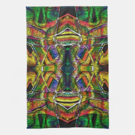 Pano De Prato designs abstrato tribais, gravadas