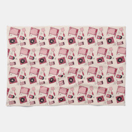 Pano De Prato Designs retrorreflectores em tons de rosa