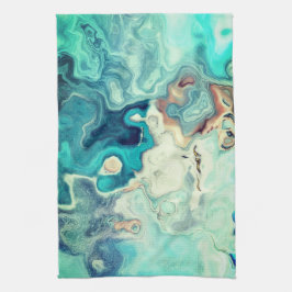 Pano De Prato Elegante Abstrato marbel ombre
