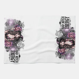 Pano De Prato Engraçado Má Energia das Bruxas