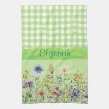 Estilo de Algodão Flores Selvagens