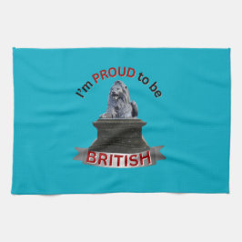 Pano De Prato Estou Orgulhoso de ser britânico