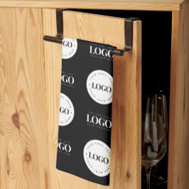 Pano De Prato Etapa personalizada de dois logotipos e repita a e