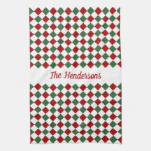 Festivo Moderno Verde E Natal Vermelho