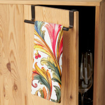 Folhas de Design Florentine de rico