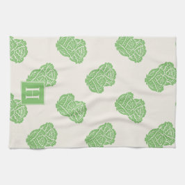 Pano De Prato Folk Art Cabbage Scatter