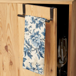 Pano De Prato Francês Country Blue Toile