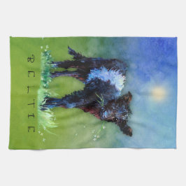 Pano De Prato Gallaway cercado "Beltie"