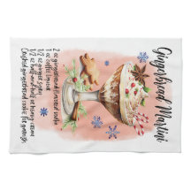 Gingerpão Martini Recebe design de receitas de Nat