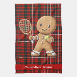Pano De Prato Gingerpão Tênis Grand Slam 🎾 🎄 texto personaliza