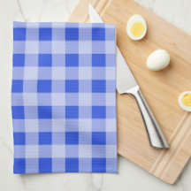 Gingham Azul Grande