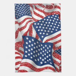 Pano De Prato Glória Antiga Todos Americanos - Bandeira dos EUA