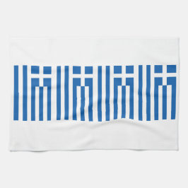 Pano De Prato Grécia de bandeira grega Blue White 4Eleni Kitchen