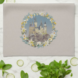 PANO DE PRATO HARRY POTTER™ | CASTELO HOGWARTS™