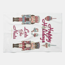 Pano De Prato Holiday Nutcracker deixa Loucos irem