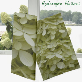 Pano De Prato Hydrangeas Elegante Celadon Flores Verdes