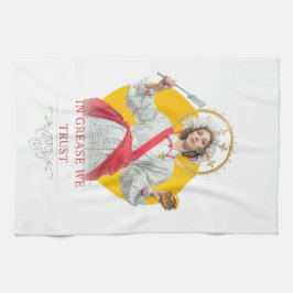 Pano De Prato In Grease We Trust. Saint of the Kitchen 