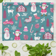 Joy Christmas Turquoise