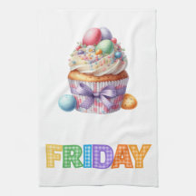 Kitchen Towels-Days Of The Week Kitchen Towel Set