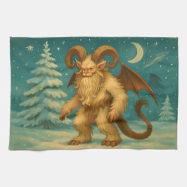 Pano De Prato Krampus envelhecido
