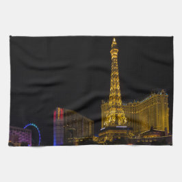 Pano De Prato Las Vegas à noite em Skyline