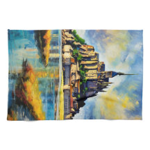 Le Mont-Santo Michel Kitchen Towels
