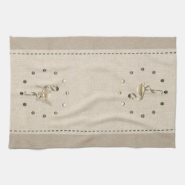 Pano De Prato Linen Orgânico Bonito, Olhar Flamingo