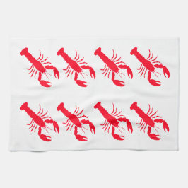 Pano De Prato Mariscos de lavagante branco vermelho 4Nicholas