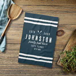 Pano De Prato Modern Rustic Lake House | Branco Marinho