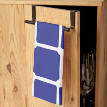 Mosaico azul de quadrados irregulares