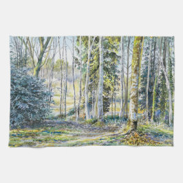 Pano De Prato "Na borda do inverno..." -